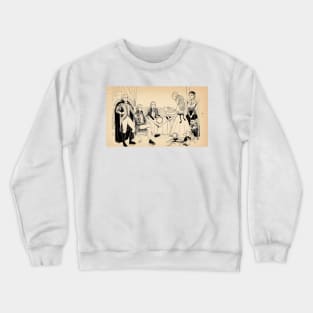 Tammy Meets Betsy Ross And George Washington Crewneck Sweatshirt